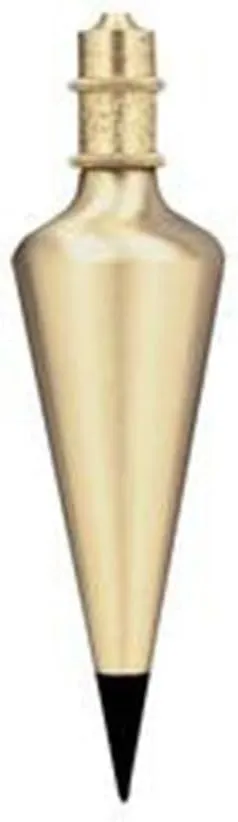 General Tools 800-32 Brass Plumb Bob, 32 Ounce