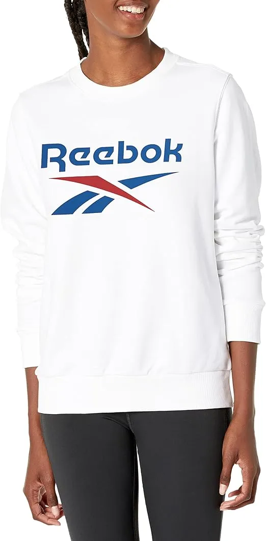 Reebok Women's Big Logo Crewneck Sweatshirt