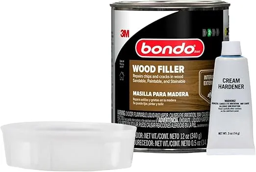 Bondo Brown Wood Filler 1 qt.