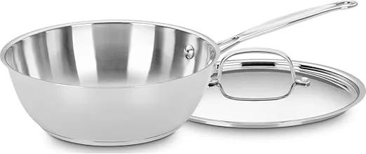 Cuisinart 735-24 Chef's Classic Stainless 3-Quart Chef's Pan with Cover