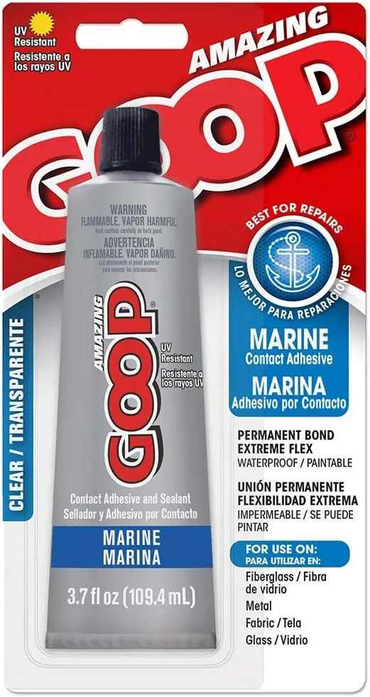 Amazing GOOP 170011 Marine Adhesive, 3.7 Fluid Ounces