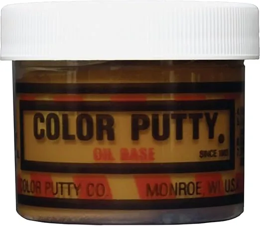 Color Putty 136 3.68oz Oil Based Wood Filler Putty - Nutmeg