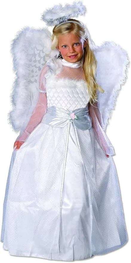 Rubies Child's Rosebud Angel Costume, Medium for Themed Parties and Halloween