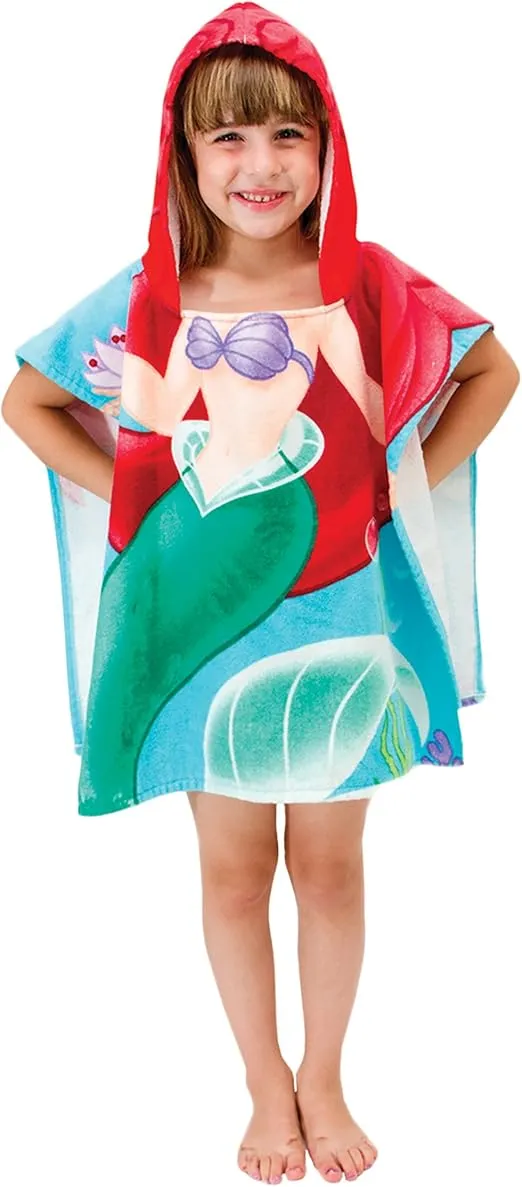 Disney Little Mermaid Ariel Cotton Hooded Towel