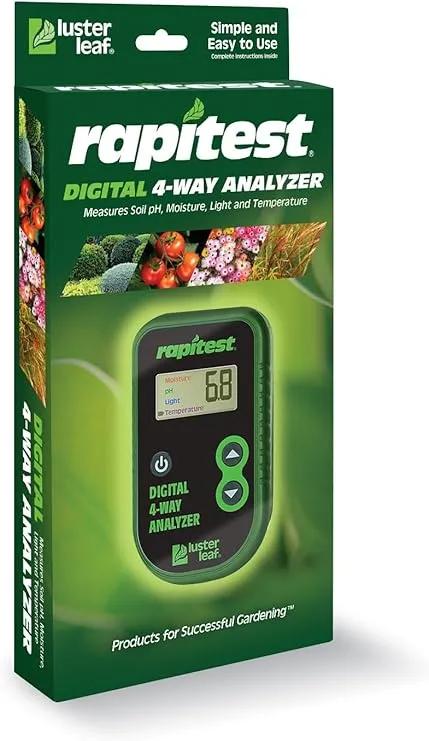 Luster Leaf 1885 Digital 4-Way Analyzer